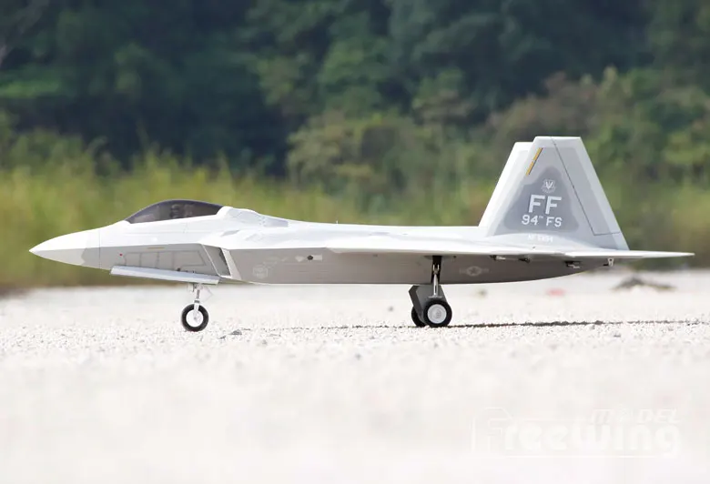 Электрический пульт дистанционного управления Freewing F-22 F22 Raptor 90 мм rc реактивный самолет модель PNP