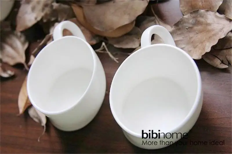 Креативный чайный набор из белого костяного фарфора, набор из пяти предметов, декоративные керамические чайные чашки кунг-фу, модная посуда для напитков, набор кофейных чашек