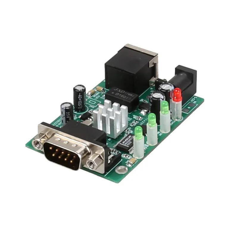 Módulo de comunicação para servir, dispositivo serial db9 rj45 para rs232 tcp ip