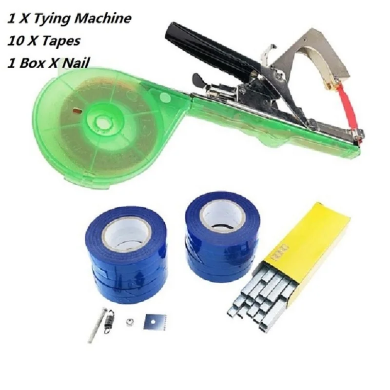 20 قطعة/الوحدة مصنع فرع Tapetool Tapener + أشرطة حديقة أدوات + 10000 قطعة مسمار ، حديقة اليد ربط ملزم زهرة الخضار آلة 20 قطعة/الوحدة مصنع فرع Tapetool Tapener + أشرطة حديقة أدوات + 10000 قطعة مسمار ، حديقة اليد ربط ملزم زهرة الخضار آلة