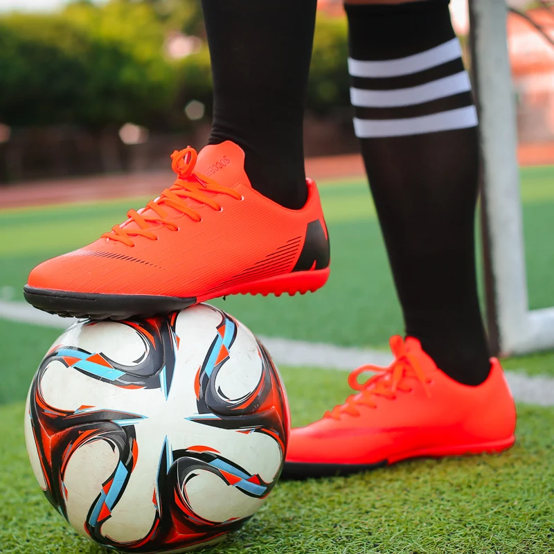 

kids Football Shoes chuteira futebol Cleats Soccer Shoes Sneakers Men Soccer Boots outdoor Athletic futbol Parent-Kids Shoes