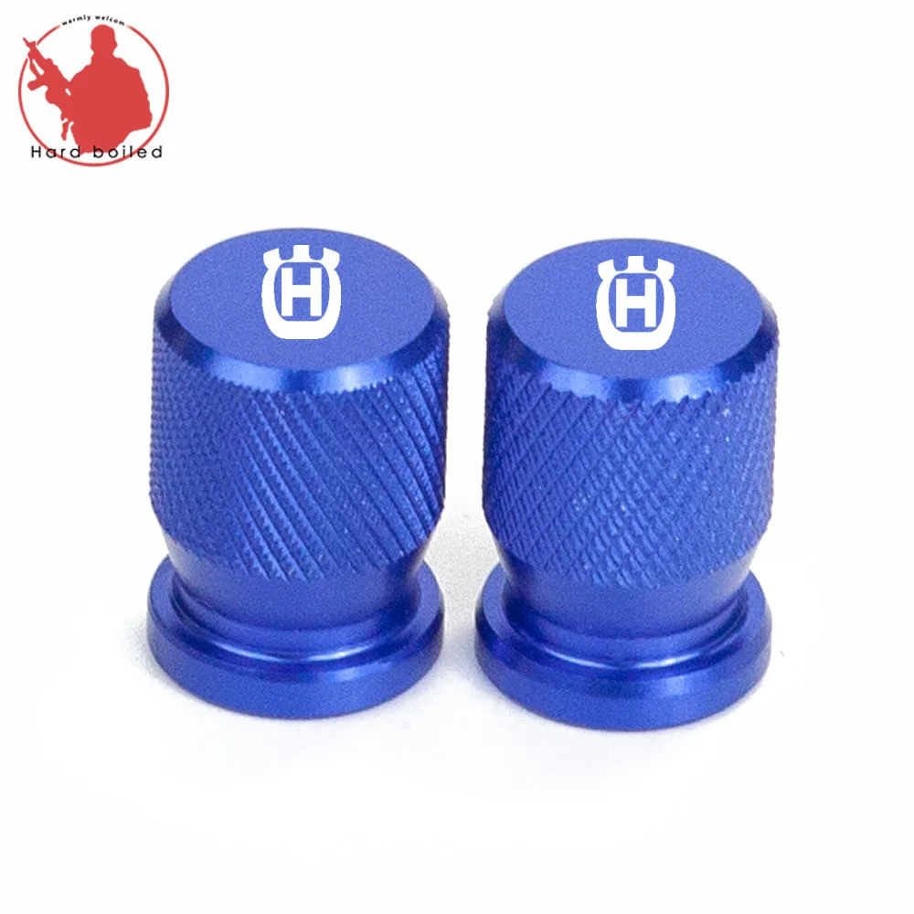 Motorcycle Accessories Wheel Tire Valve caps Airtight cover for Husqvarna (3)