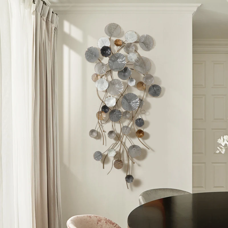 

Nordic style living room pendants three-dimensional wrought iron aisle decoration restaurant wall hangings