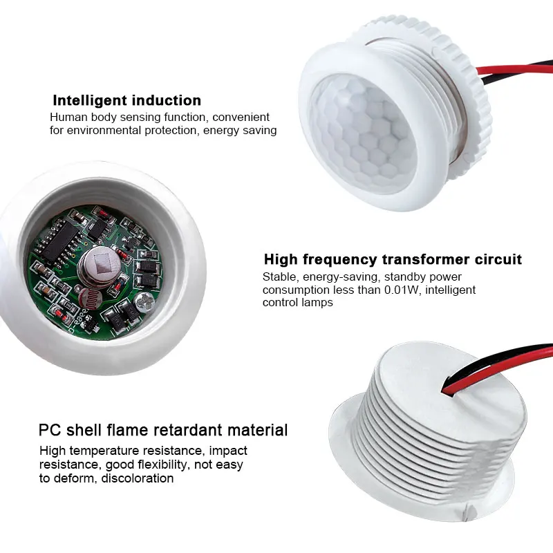 Светодиодный аварийный сенсорный выключатель с инфракрасным датчиком, 220 В, вкл/выкл, для ванной комнаты, гостиной, домашнего освещения