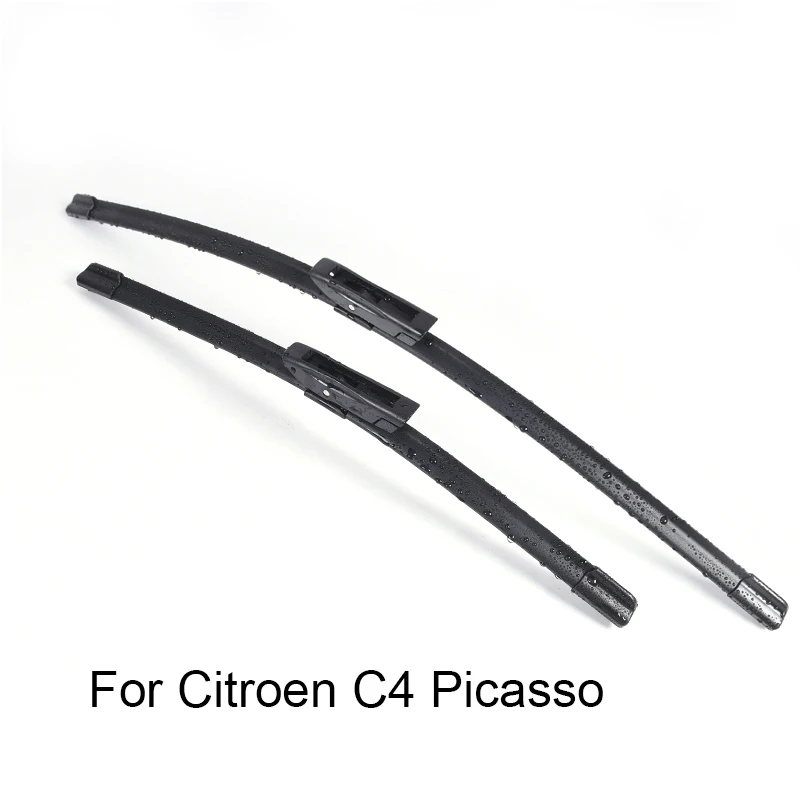 Лезвия очистителей лобового стекла автомобиля для Citroen C4 Picasso form 2006 2007 2008 2009 2010 2011