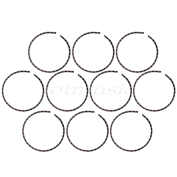 

10pcs Wood Ukulele Rosette,Inlay Sound Hole Rosette,Inner Diameter:61mm