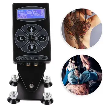 

Tattoo Power Supply Professional LCD Display Tattoo Power Supply Multi-functional Button Power Supply With Memory Tattoo Machine