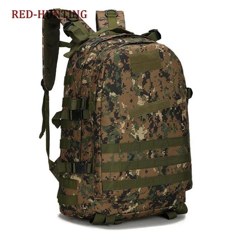 40L Водонепроницаемый 3D военный тактический рюкзак, рюкзак, сумка, износостойкий Камуфляжный нейлоновый рюкзак для путешествий