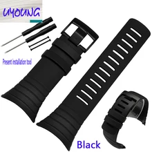 UYONG SUUNTO CORE extension to watch strap core function silicone watch strap watch with outdoor accessories
