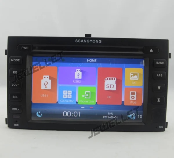 

Car DVD GPS radio Navigation for Ssangyong Rexton 2006-2010 with Bluetooth, iPod, 1080P