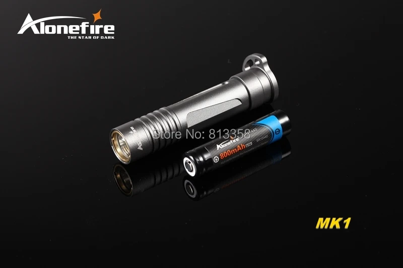 Alonefire эльфы MK1 CREE XP-G R2 легкий светодиодный мини светодиодный фонарик-брелок факел