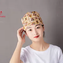 Кепка для операционной комнаты для мужчин и женщин, доктора и шапка для медработника, Европейская и американская набивная калабаша, кепка для месяца