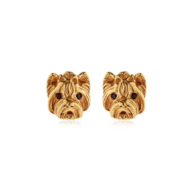 Handmade Yorkshire Dog Animal Pug French Bulldog Earrings New Handmade Yorkshire Dog Animal Pug French Bulldog Earrings New Creative Studs Fashion Everyday Bijoux For