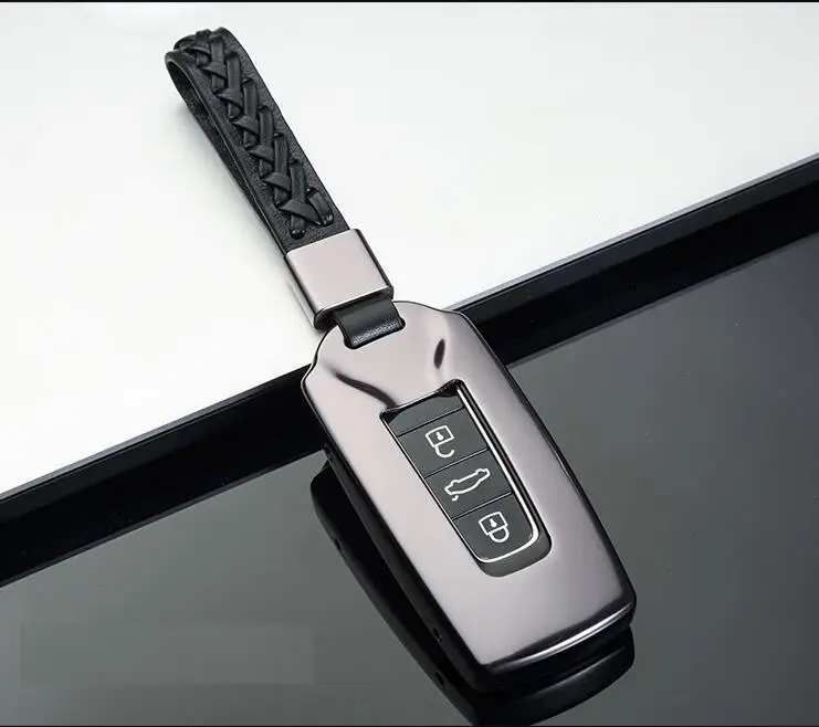 Алюминиевый сплав, чехол для ключей автомобиля, чехол для ключей Volkswagen Touareg, брелок, автомобильный стиль
