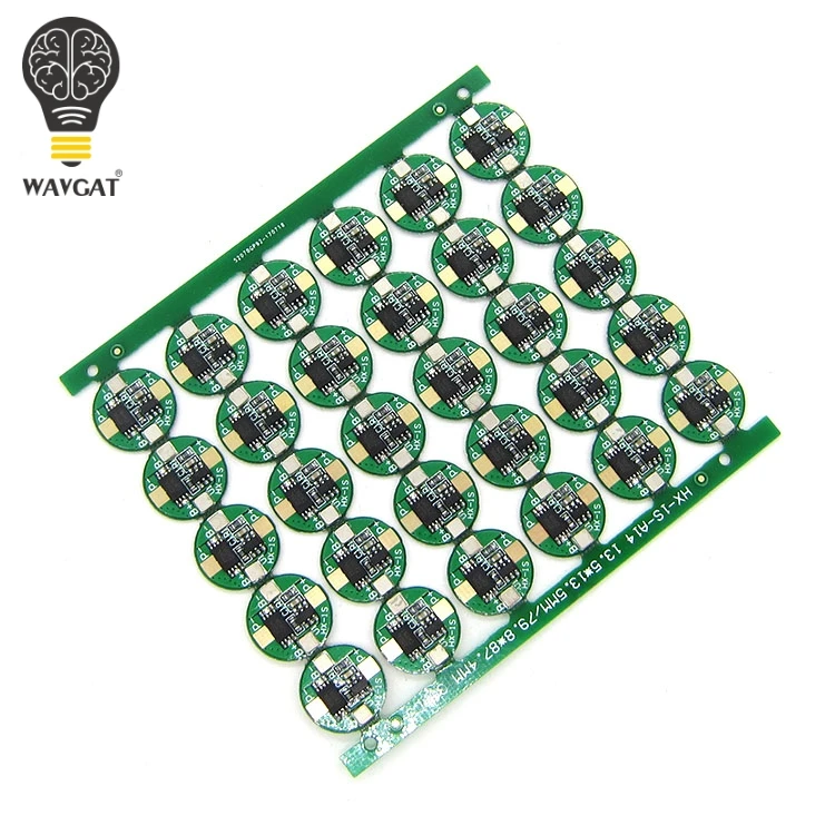 3 7 в 18650 Защитная плата 1S A BMS PCM PCB для литий ионного аккумулятора WAVGAT|protection board|18650