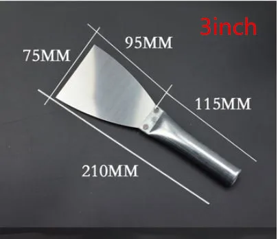 Нож для шпатлевки скребок лезвие 2 &quot3&quot 4 &quot5&quot Железная ручка нож из