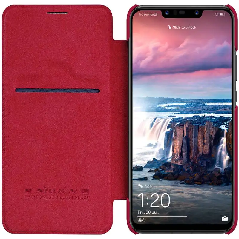 Чехол для Huawei Nova 3i кожаный чехол 6 3 дюйма флип кейс винтажная Роскошная складная
