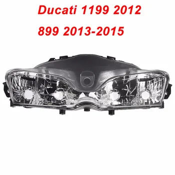 

For Ducati 2012 1199 13-15 899 Motorcycle Front Headlight Head Light Lamp Headlamp Assembly CLEAR 2012 2013 2014 2015