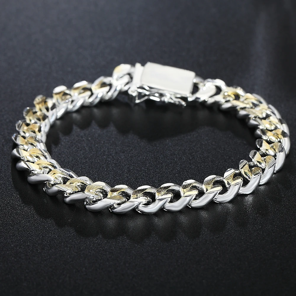 LJ&OMR Silver Plating Chain & Link Bracelets Wholesale silver bracelet