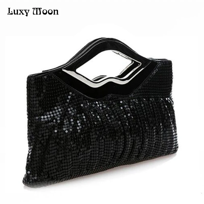 New Luxury Paillette Evening Bags High Quality Handmade Evening Clutch Bags Sequin Beading Fashion Designer Female Purse New Luxury Paillette Evening Bags High Quality Handmade Evening Clutch Bags Sequin Beading Fashion Designer Female Purse