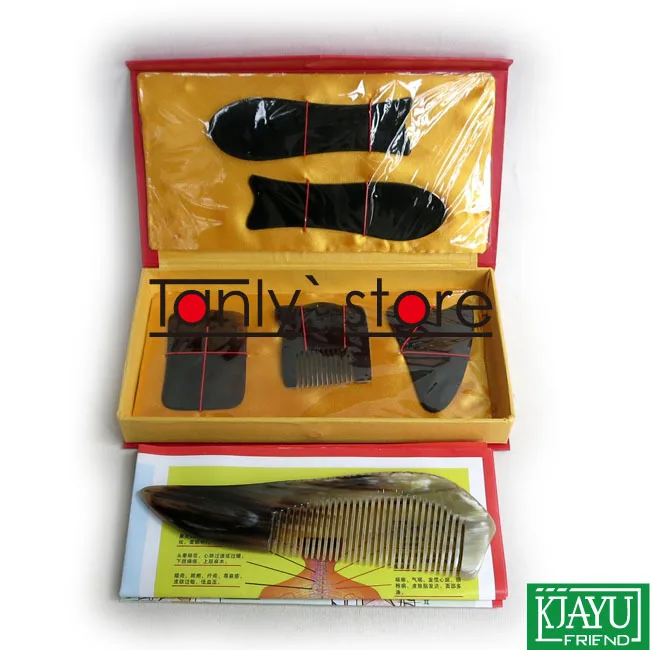 Buy 100 ox horn! Traditional Acupuncture Massager