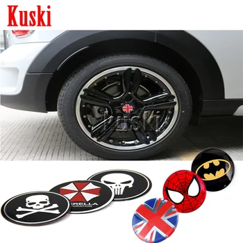 

Car-styling Car Sticker Wheel Center Hub Caps Cover Sticker ForFor Porsche 911 Cayenne Macan Car Accessories
