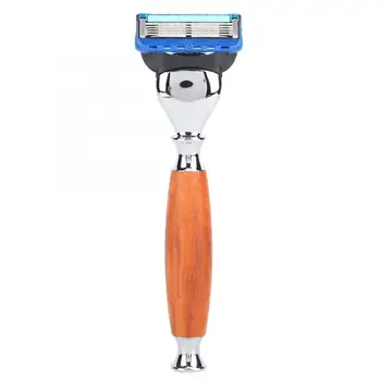 

Non-slip Handle Design Men Classic Shaver Five-layer Manual Razor Non-slip Handle Beard Shaver Shaving Tool
