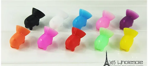 Cute pig Silicone phone rack holder 50pcs - 7