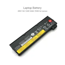 10.8V 6.6Ah 72Wh 68+ 45N1134 45N1777 Laptop Battery for Lenovo ThinkPad X240 X250 T440 T440s T450 T450s T550 T560 Tablet PC 10.8V 6.6Ah 72Wh 68+ 45N1134 45N1777 Laptop Battery for Lenovo ThinkPad X240 X250 T440 T440s T450 T450s T550 T560 Tablet PC