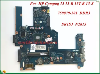 

Wholesale And High Quality 759879-501 For HP Compaq 15 15-R 15T-R 15-S Laptop Motherboard SR1SJ N2815 DDR3 100% Tested