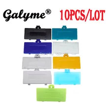 10 шт./партия,, для GameBoyGB Pocket GBP, новая Крышка батарейного отсека для мальчиков, многоцветная пластиковая Замена крышки батарейного отсека, чехол