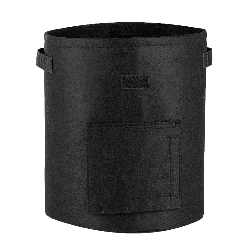 5-10 Gallon Fabric Grow Bags Breathable Pots Planter Root Pouch Container Plant Smart Pots with Handles Garden Supplies potatoes