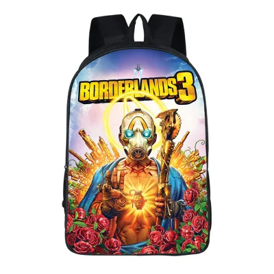 

Newest Borderlands 2 Jack Tiny Tina Zero Printed Backpack Children School Bags for young men Boys Teenage Girls Casual Backpacks