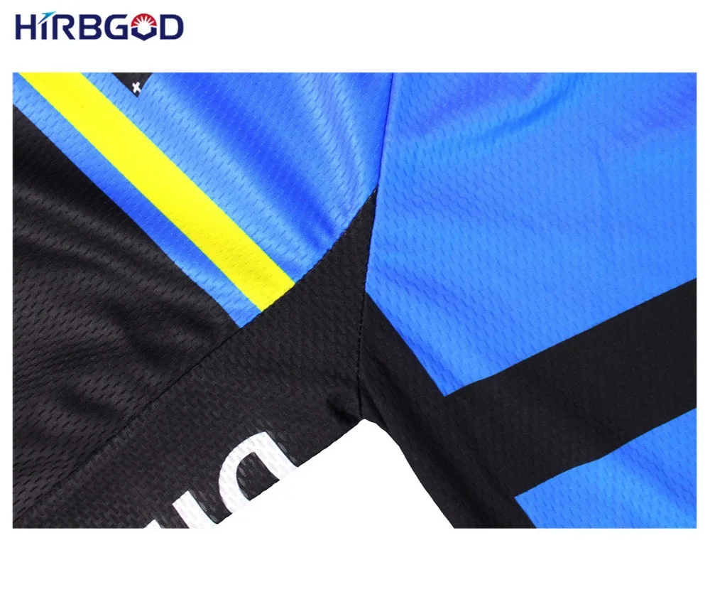 HIRBGOD Мужская черная и синяя велосипедная майка MTB с длинным рукавом для спорта на открытом воздухе, одежда для шоссейного велосипеда, одежда Ropa Ciclismo Camisa Ciclismo