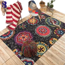 SunnyRain 1 шт. Мандала коврик для спальни коврики для кухни ковры скольжение сопротивление