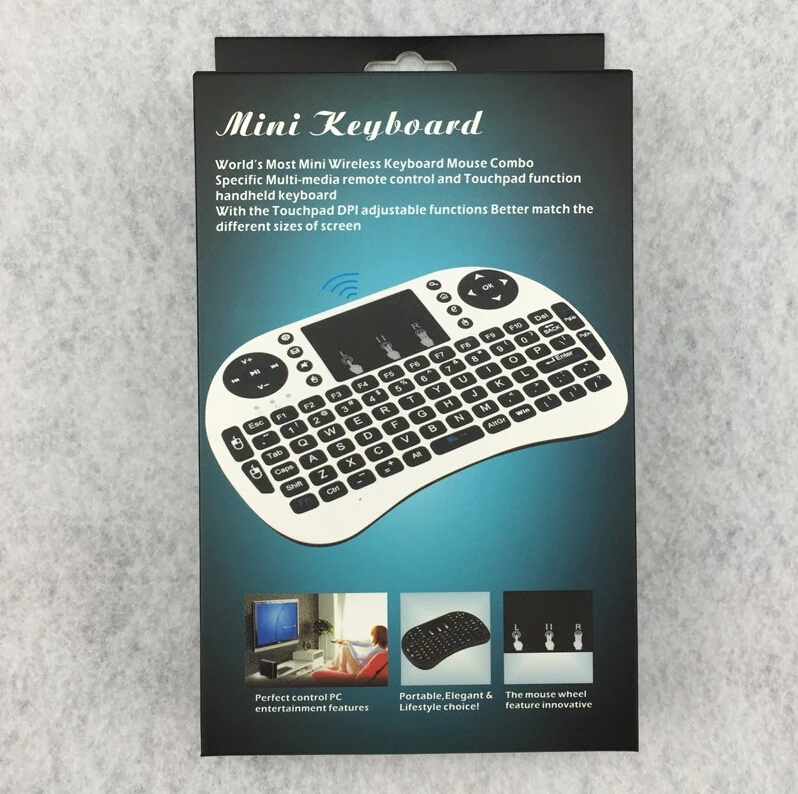 Raspberry Pi Zero Banana Mini портативная беспроводная клавиатура 2 4 ГГц с тачпадом мышь|keyboard