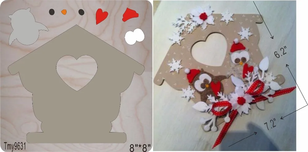 

Love cottage wooden die/cutting tool die/ Scrapbook mold/Tmy9631