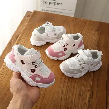 

Spring Autumn Kids Shoes Fashion Mesh Casual Children Sneakers For Boys Girls Toddler Baby Breathable Sport Shoes