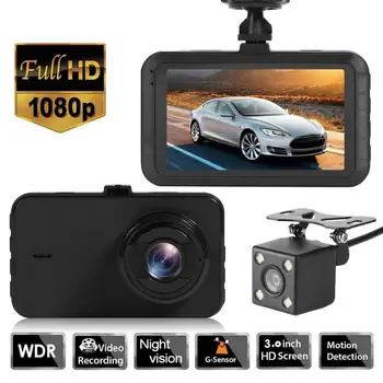 

3 inch IPS Screen Dash Cam DVR SE019B FHD 1080p Car Camera Recorder Night Vision Car Video Recorder Mirror