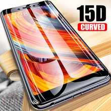 15D изогнутое полное покрытие из закаленного стекла для Xiaomi Redmi Note 5 6 7 Pro Защитное стекло для экрана 5 5A 4X 6A стекло
