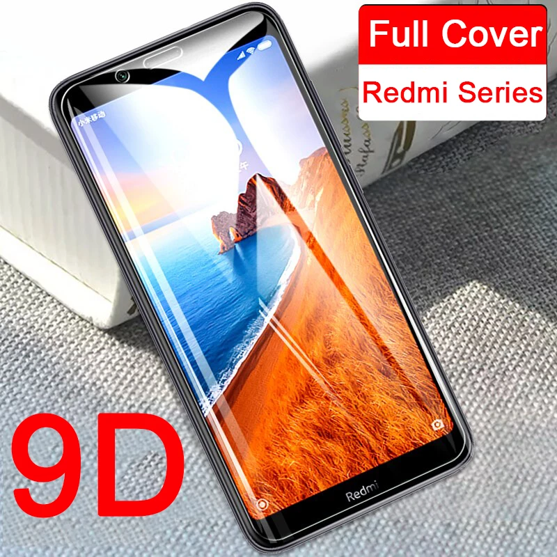 9D Полный Защитная пленка из закаленного стекла для Xiaomi Redmi 7A 6A Note 7 6 iPad Pro Redmi6 Redmi7 в