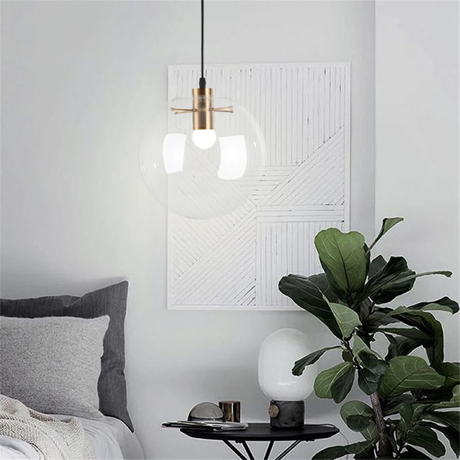hanging lights master bedroom