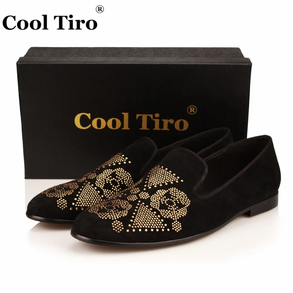 Rhinestones Loafers men Flats (5)