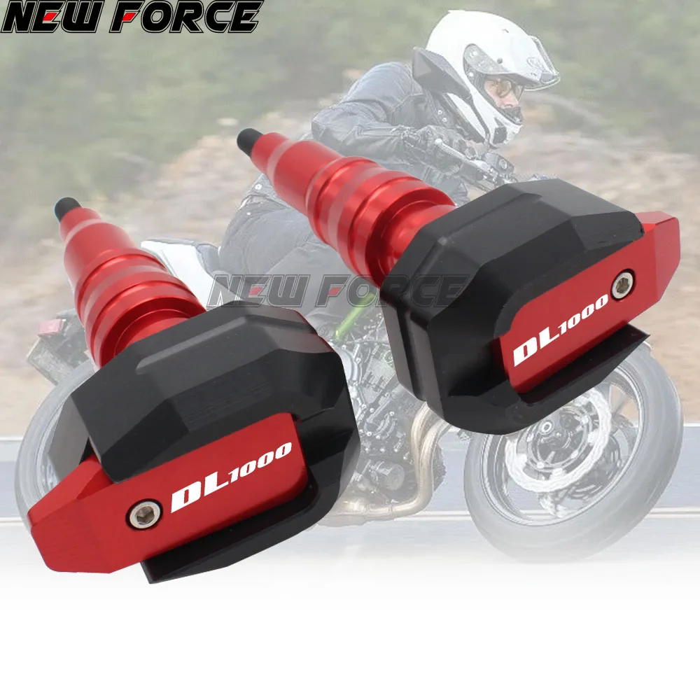 

Motorcycle Sticker Applique Falling Protection Frame Slider Fairing Guard Crash Pad Protector For SUZUKI DL 1000 DL1000 V-Strom