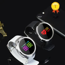 Лучший подарок для boyfriend премиум цветной дисплей SmartBand Смарт сердечного ритма Приборы для измерения артериального давления кислорода спортивный браслет PK miband 2