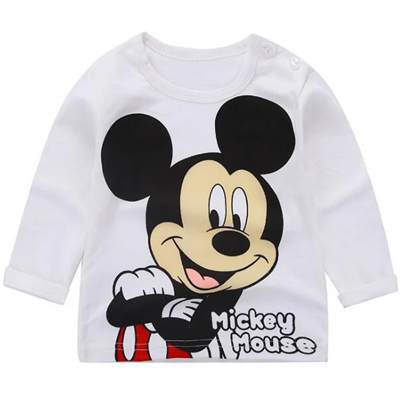 New Casual Kids Clothes Fashion Hello Kitty Cartoon Print Toddler Baby Boys Girls Long Sleeve T Shirt For Children Clothing 5Yr