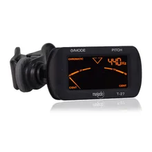 Горячая электрическая акустическая гитара тюнер цифровой lcd клип-на хроматической гитары бас укулеле Скрипка тюнер-Быстрая настройка