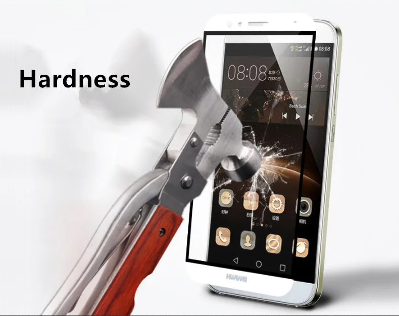 Стекло Wolfsay для Huawei G8 GX8 2 шт. защита экрана закаленное стекло G7 Plus стандартная