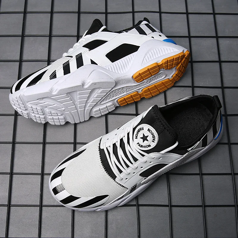 Seasonal Tide Shoes Male Motion Casual Shoes Ventilation Run Shoe Student Basketball Shoe 2019 Sneakers Zapatos De Hombre Scarpe