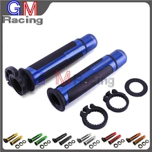 CNC Алюминий ручки 7/" 22 мм мотоцикла для YAMAHA R25 R125 R3 R6 MT03 MT07 FZ6 XJ6 FZ07 YZF600 R6S